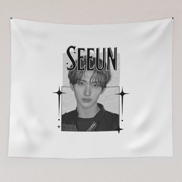 Item preview, Xiker Seeun Member Kpop Boy Group Portrait korean boy group kpop idol designed and sold by HELL0WBELLO.