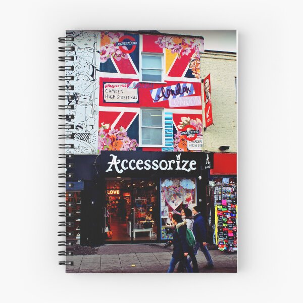 Item preview, Camden Town High Street Colourful Buildings designed and sold by AndyEvansPhotos.