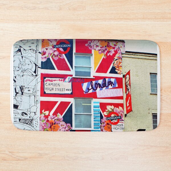 Item preview, Camden Town High Street Colourful Buildings designed and sold by AndyEvansPhotos.