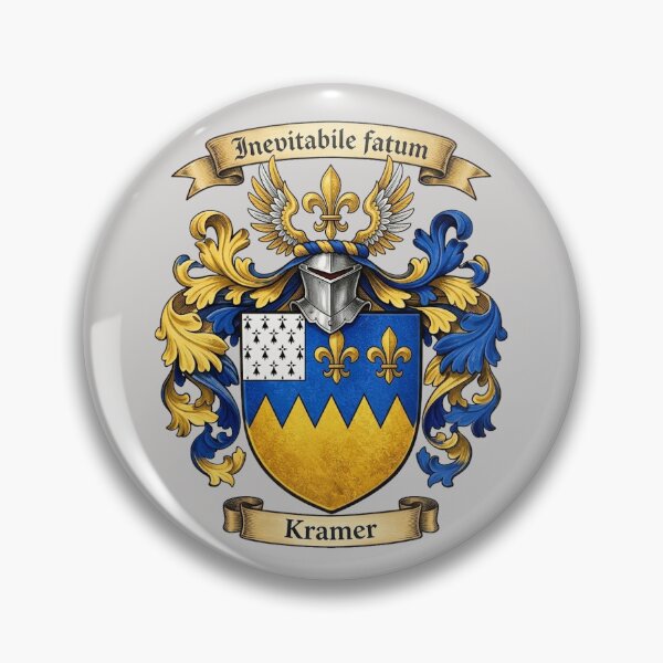 Item preview, The Kramer Family Coat of Arms designed and sold by BagTown Clans.
