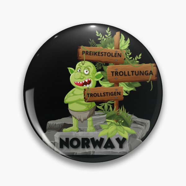 Item preview, Trolltunga, Norway, Great Direction To Travel designed and sold by JokeAndStyle.