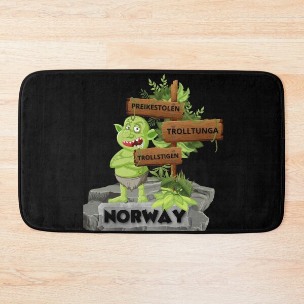 Item preview, Trolltunga, Norway, Great Direction To Travel designed and sold by JokeAndStyle.