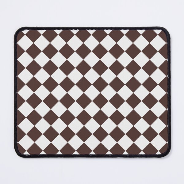 Item preview, Checkerboard White and Chocolate Pattern designed and sold by pattern-archive.
