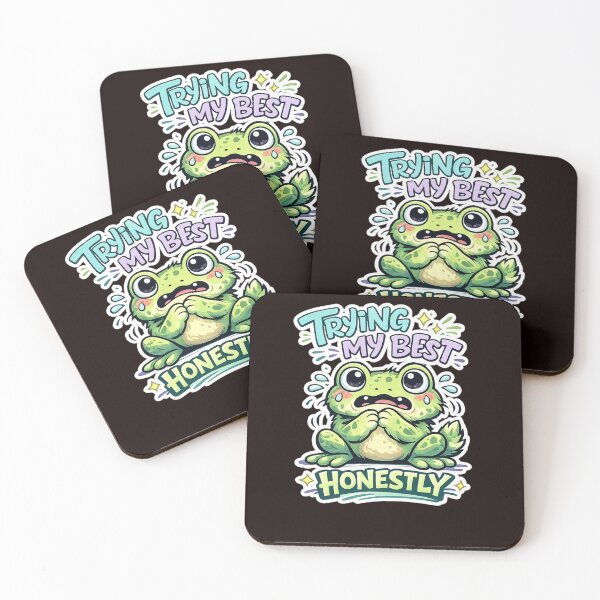 Item preview, Small Frog Doing Its Best designed and sold by Chaotic Critters.