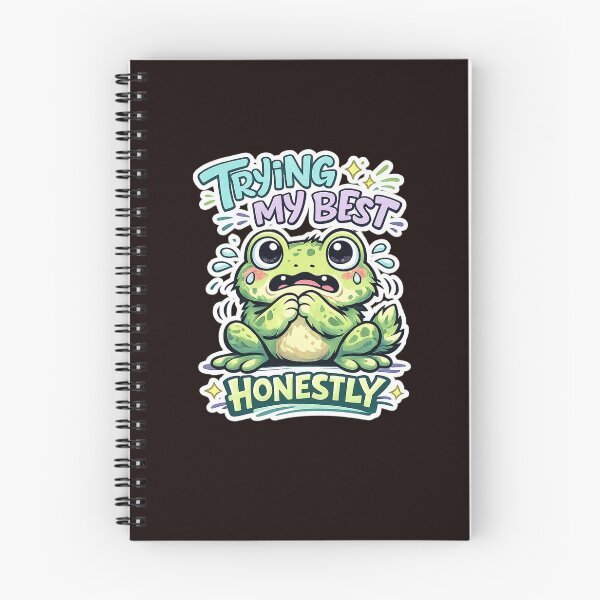 Item preview, Small Frog Doing Its Best designed and sold by Chaotic Critters.