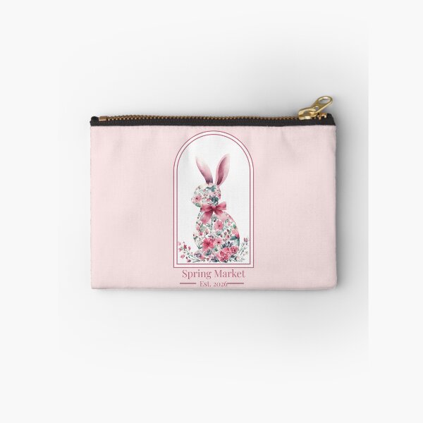 Item preview, Spring Market Floral Bunny Spring Festival Bunny Art designed and sold by TeesOnRosebud.