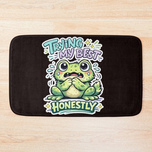 Item preview, Small Frog Doing Its Best designed and sold by Chaotic Critters.