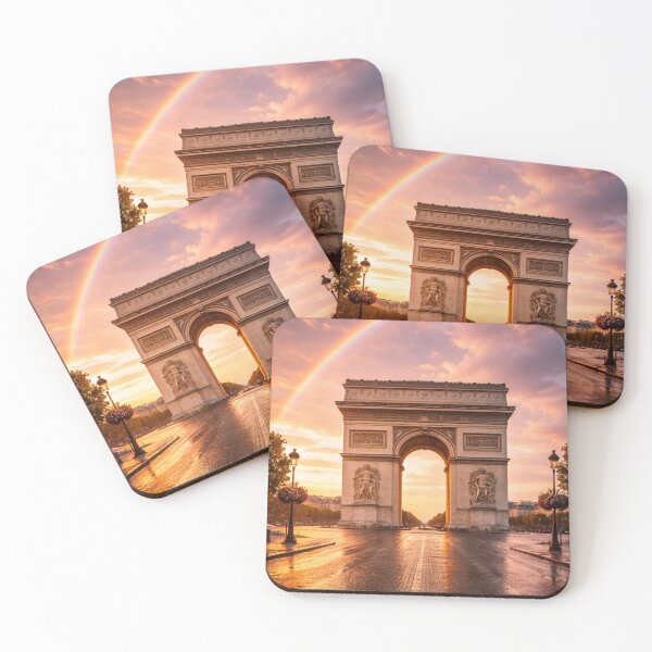 Item preview, Arc de Triomphe under a rainbow designed and sold by JuViRo.