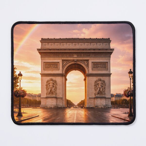Item preview, Arc de Triomphe under a rainbow designed and sold by JuViRo.