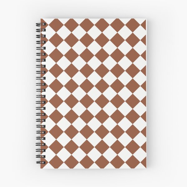 Item preview, Checkerboard White and Copper Pattern designed and sold by pattern-archive.