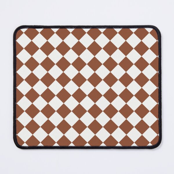Item preview, Checkerboard White and Copper Pattern designed and sold by pattern-archive.