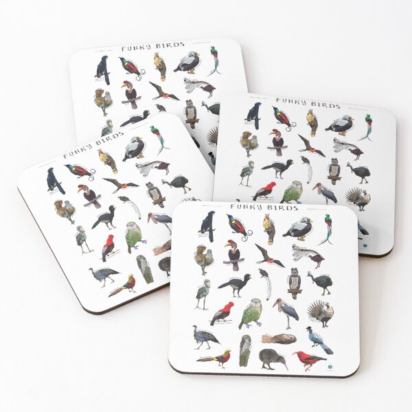 Item preview, Funky Birds designed and sold by abigailhausman.