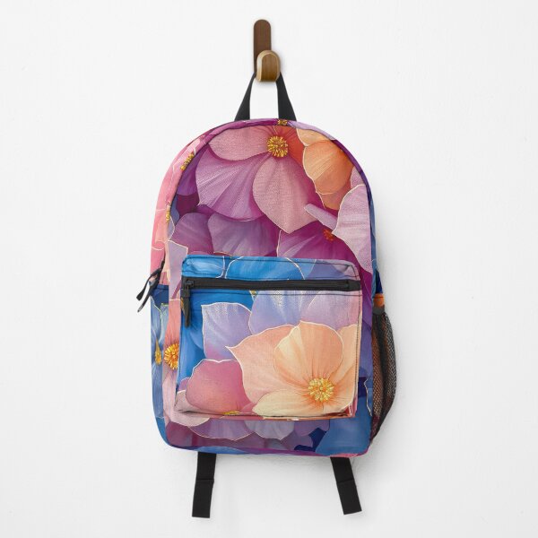 Item preview, Cottagecore Hydrangea Painting – Pink, Purple & Blue Floral Art designed and sold by MargaretWiktor.