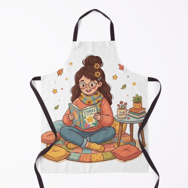 Item preview, Stories of Joy: Cozy Bookworm & Cat Aesthetic designed and sold by Wear Sculpt.