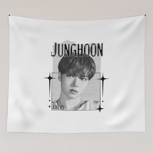 Item preview, Xiker Junghoon Member Kpop Boy Group Portrait korean boy group kpop idol designed and sold by HELL0WBELLO.