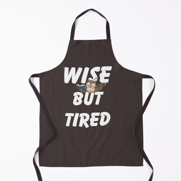 Item preview, Wise But Tired Owl – Sleepy Book Lover Academic Humor Design designed and sold by HOUSE OF TIST.