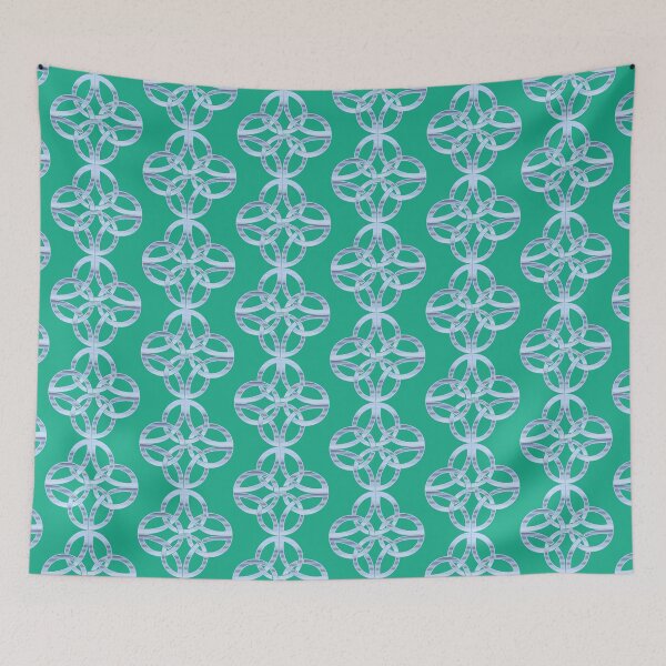 Item preview, Celtic Knots In Blue designed and sold by pawsinprofile.