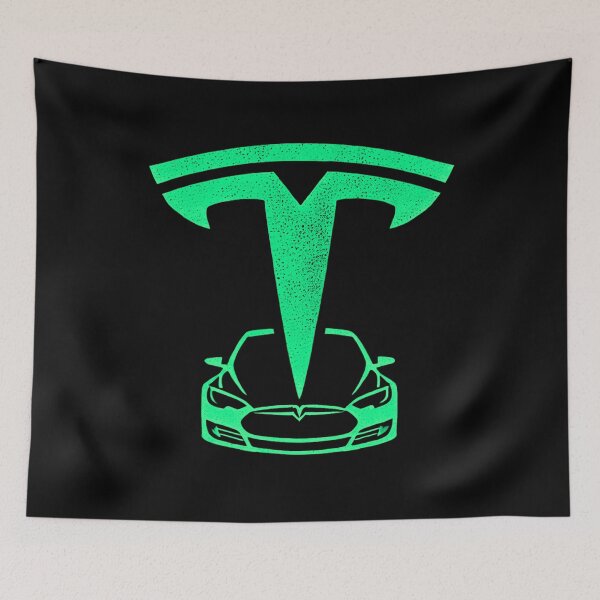 Item preview, tesla logo art designed and sold by TEEJAMBOREE.