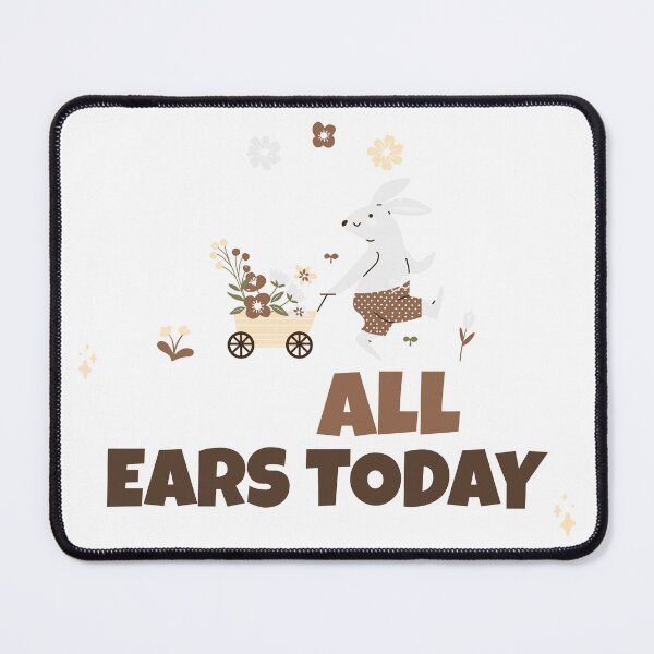 Item preview, I'am All Ears Today ✨#easter #happyeaster #cart #bunny #rabbit #spring designed and sold by Fanybany.