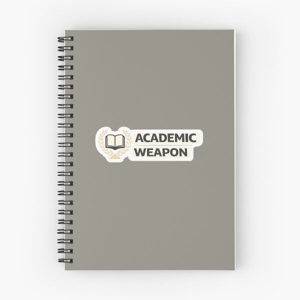 Item preview, Academic Weapon Funny Student Motivation Sticker designed and sold by theartizo.