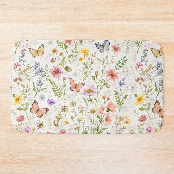 Item preview, Romantic Spring Botanical Butterflies designed and sold by CraftachicDsgn.