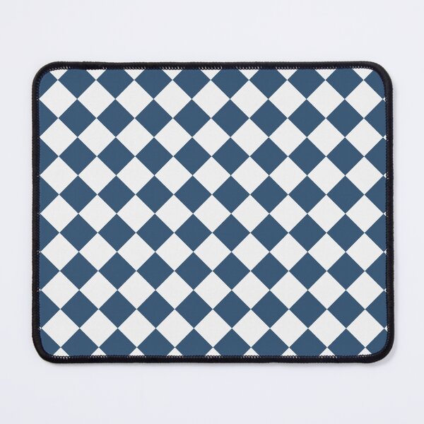 Item preview, Checkerboard White and Denim Pattern designed and sold by pattern-archive.