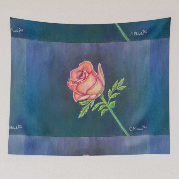 Item preview, A pink rose designed and sold by LinaXandria.