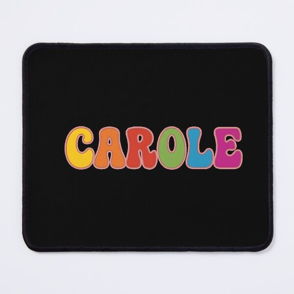 Item preview, ❤️ Carole Personalized Name Wavy Retro Shirt, Coffee Mug, Sticker Gift designed and sold by HelixPedia.