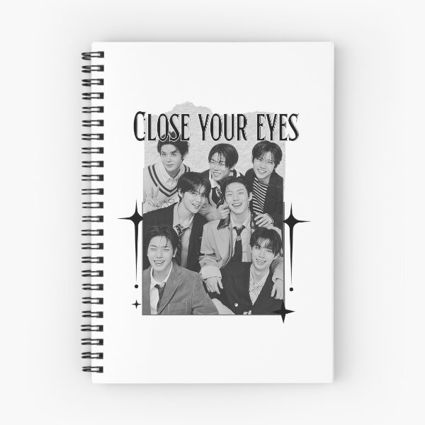 Item preview, Close Your Eye K-Pop Boy Group Portrait korean boy group kpop idol designed and sold by HELL0WBELLO.