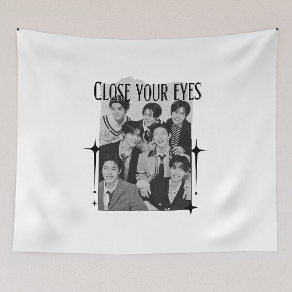 Item preview, Close Your Eye K-Pop Boy Group Portrait korean boy group kpop idol designed and sold by HELL0WBELLO.