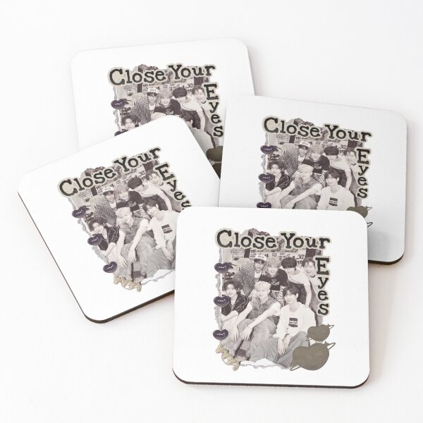 Item preview, Close Your Eye K-Pop Boy Group Portrait korean boy group kpop idol designed and sold by HELL0WBELLO.