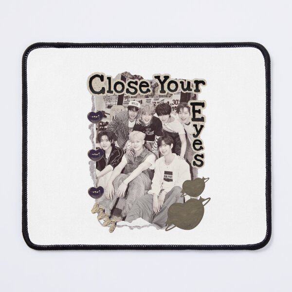 Item preview, Close Your Eye K-Pop Boy Group Portrait korean boy group kpop idol designed and sold by HELL0WBELLO.