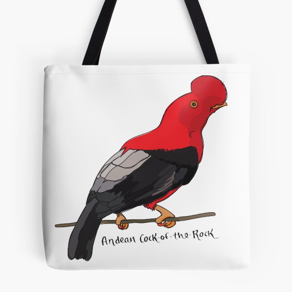 Item preview, Funky Birds: Andean Cock-of-the-Rock designed and sold by abigailhausman.
