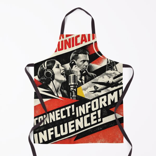 Item preview, Modern Communication – Retro Power Poster designed and sold by ForeverPrintsOK.