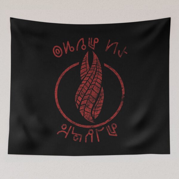 Item preview, Dead Space Red Marker Symbols Distressed designed and sold by Power Up Prints.