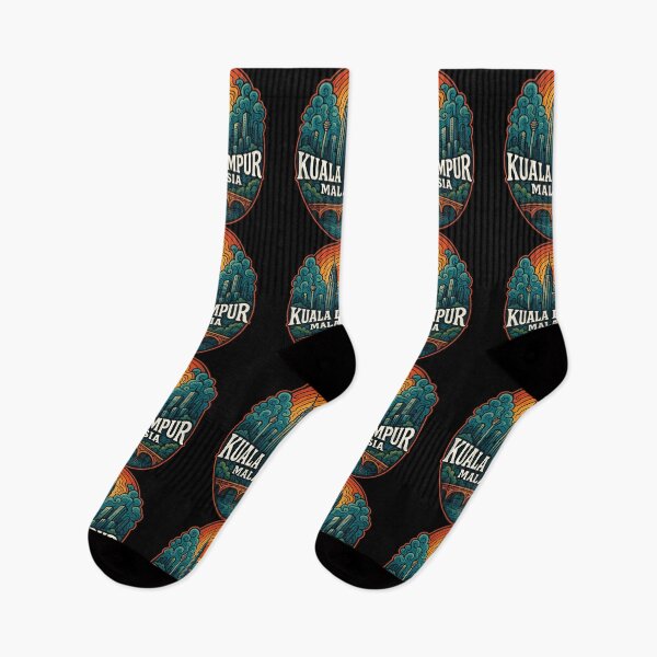 Item preview, Kuala Lumpur Malaysia Trippy Art Retro Travel designed and sold by TomFrontierArt.