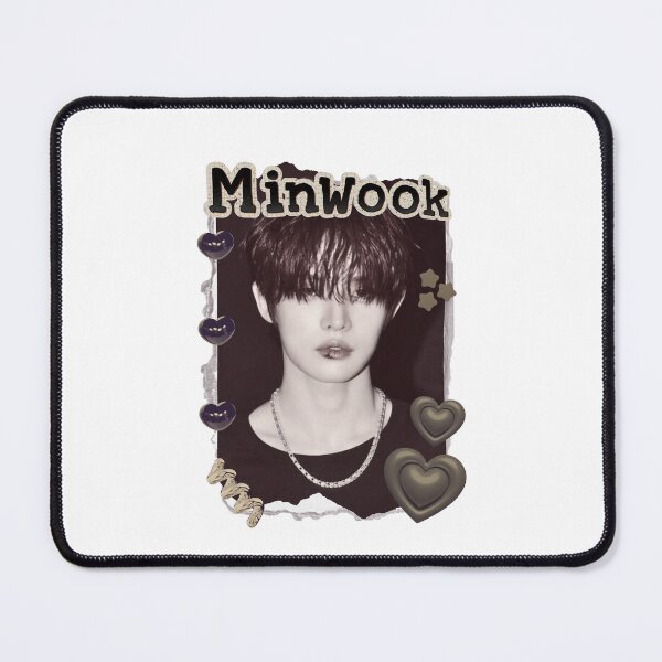 Item preview, Close Your Eye Minwook K-Pop Boy Group Portrait korean boy group kpop idol designed and sold by HELL0WBELLO.