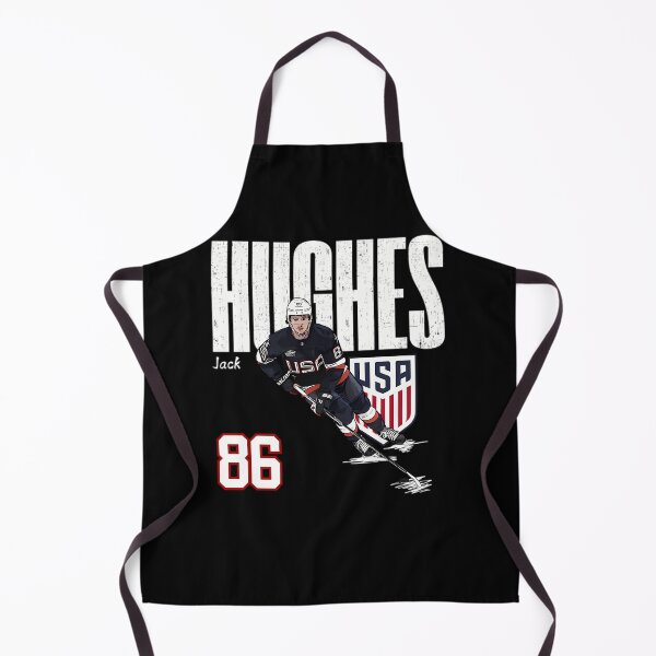 Item preview, Usa Jack Hughes 86 Hockey Cartoon designed and sold by Immdesigner.