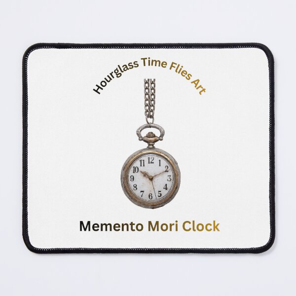 Item preview, Memento Mori Hourglass Clock designed and sold by ArtistMadrid.