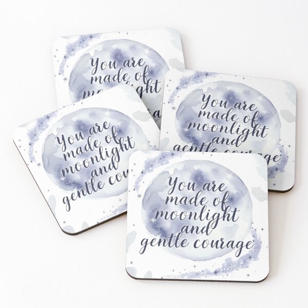 Item preview, Made of Moonlight & Gentle Courage designed and sold by CoquetteLunaCo.