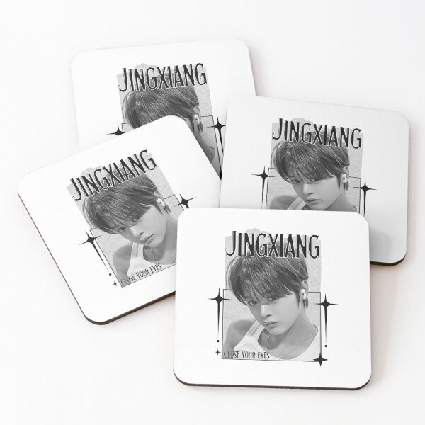 Item preview, Close Your Eye Jingxiang K-Pop Boy Group Portrait korean boy group kpop idol designed and sold by HELL0WBELLO.