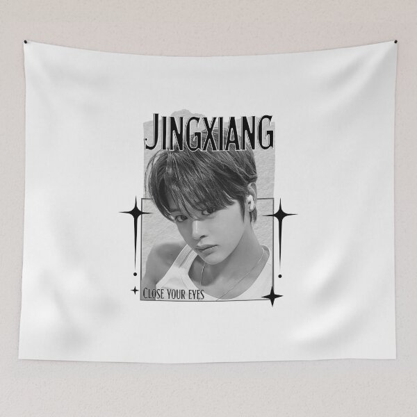 Item preview, Close Your Eye Jingxiang K-Pop Boy Group Portrait korean boy group kpop idol designed and sold by HELL0WBELLO.