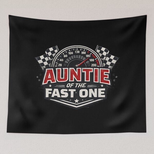Item preview, Auntie Of The Fast One Racing designed and sold by LunaMagicStudio.