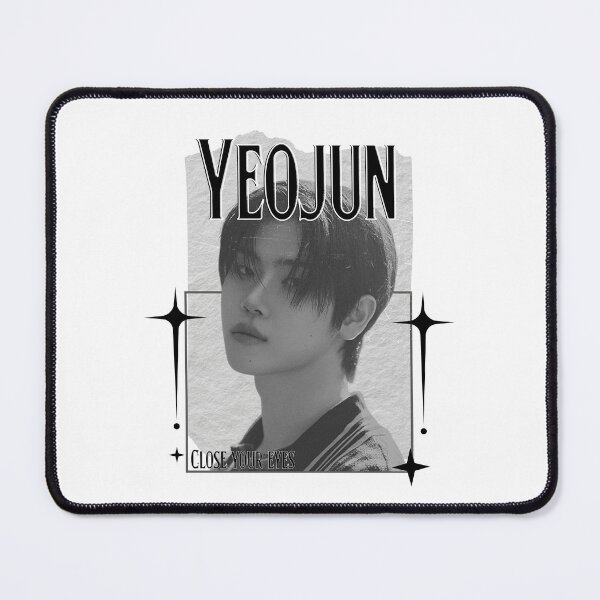 Item preview, Close Your Eye Yeojun K-Pop Boy Group Portrait korean boy group kpop idol designed and sold by HELL0WBELLO.
