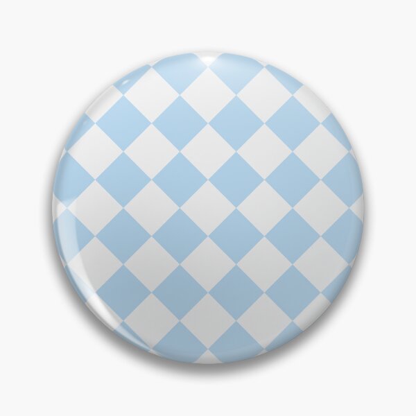 Item preview, Checkerboard White and Ice Blue Pattern designed and sold by pattern-archive.