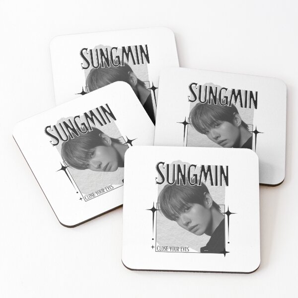 Item preview, Close Your Eye Sungmin K-Pop Boy Group Portrait korean boy group kpop idol designed and sold by HELL0WBELLO.