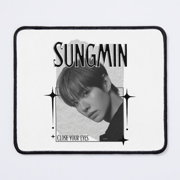 Item preview, Close Your Eye Sungmin K-Pop Boy Group Portrait korean boy group kpop idol designed and sold by HELL0WBELLO.