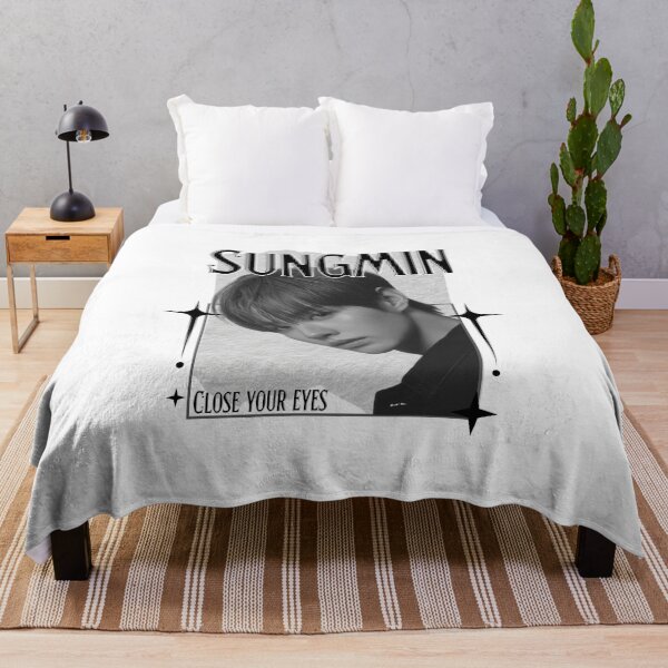 Item preview, Close Your Eye Sungmin K-Pop Boy Group Portrait korean boy group kpop idol designed and sold by HELL0WBELLO.
