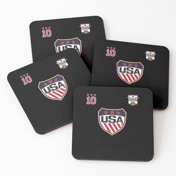 Item preview, Usa National Ice Hockey Jersey Uniform Number 10 designed and sold by Immdesigner.