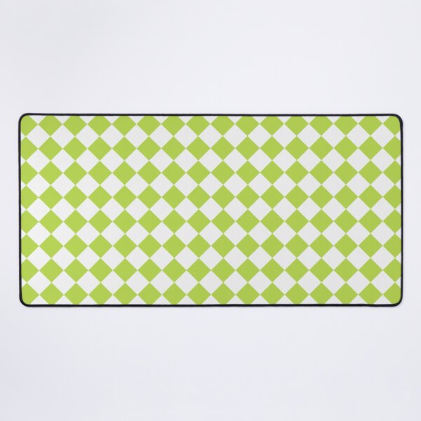 Item preview, Checkerboard White and Lime Pattern designed and sold by pattern-archive.
